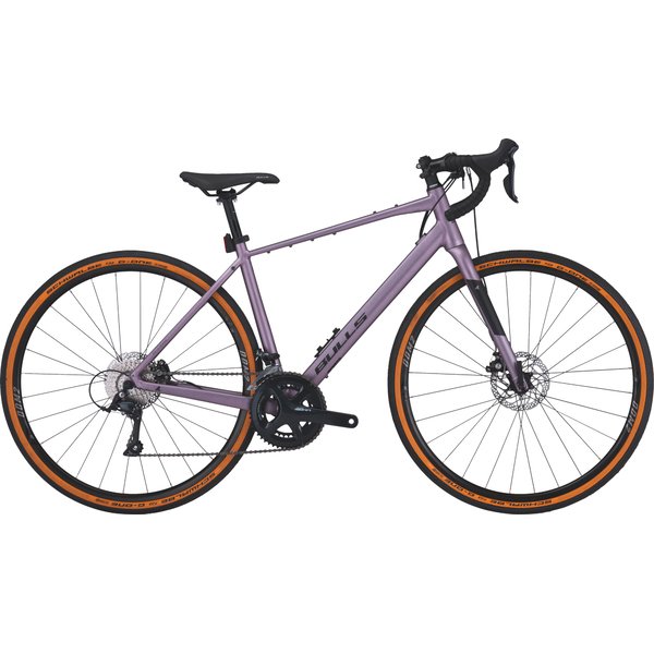 Dviratis 28" Bulls Grinder 2 18g GRAVEL trapez šv.violetinis 