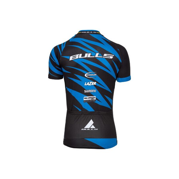 Marškinėliai vyr. trumpom rankovėm Bulls Team 2021 mėlyni 