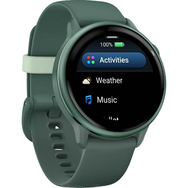 Garmin v?voactive® 6 GPS Jasper Green/J. Green Metallic, WW išmanusis laikrodis  