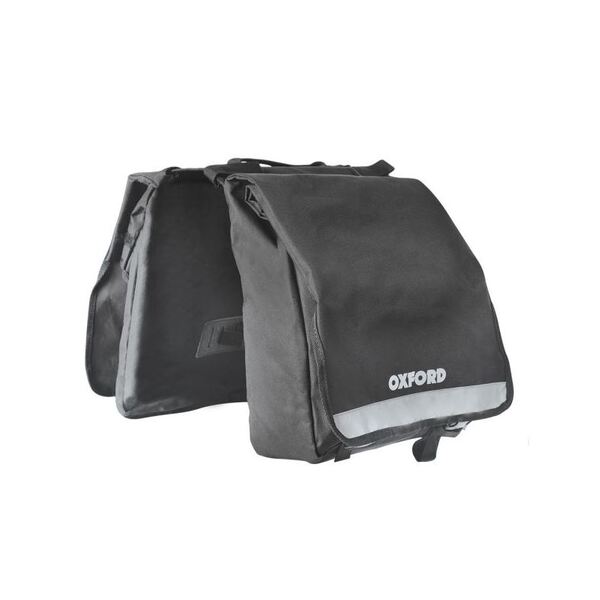 Dvigubas krepšys ant bagažinės OXFORD C-Series C20 20L juodas