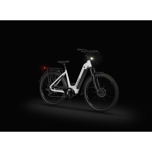 Dviratis 28" ECOBIKE LX300 36V 900 Wh 17" baltas
