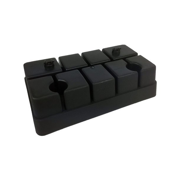 Papildomas blokelis aerobikos laipiojimo treniruokliui TUNTURI Aerobic Step Foot Block