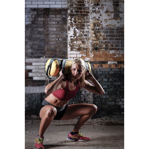 Svorio mai&scaron;as TUNTURI Strengthbag 10kg, geltonas