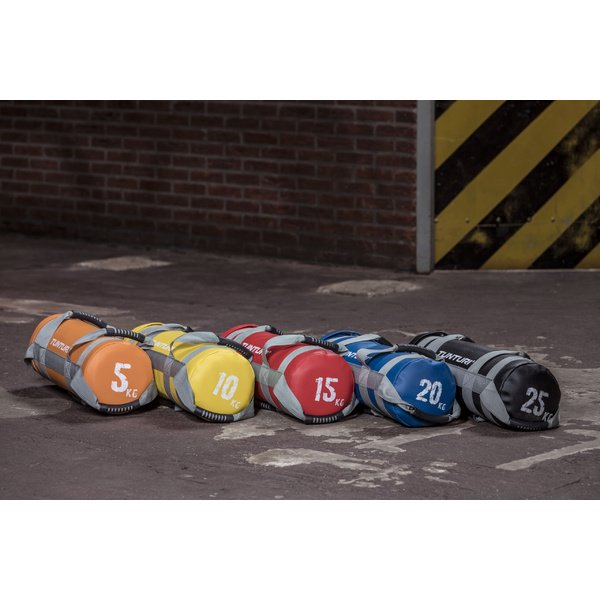 Svorio mai&scaron;as TUNTURI Strengthbag 10kg, geltonas