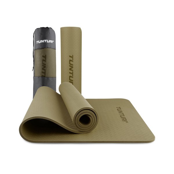 Jogos kilimėlis Tunturi Yogamat 8mm, Army Green