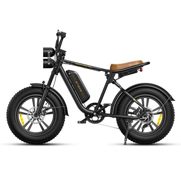 Dviratis 20" elektrinis Engwe M20 viena baterija juodas