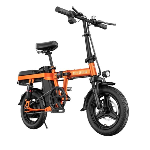 Dviratis 14"  elektrinis Engwe T14 oranžinis