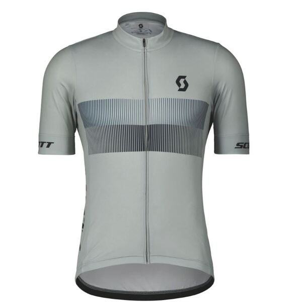 Marškinėliai vyr. trumpom rankovėm Scott RC Team 10 SS light grey/dark blue 