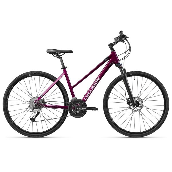 Dviratis 28' Zodya 3 MK-II tamsiai violetinis
