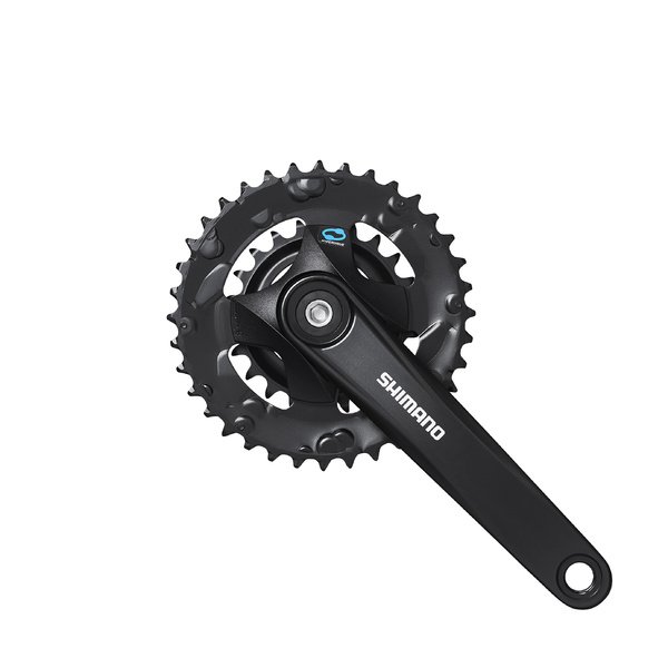 Švaistiklis Shimano 7/8-Speed Black FC-M315-2 36/22T 175mm