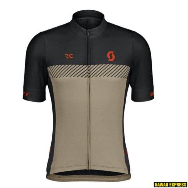 Marškinėliai vyr. trumpom rankovėm Scott RC Team SS mars red/toast beige