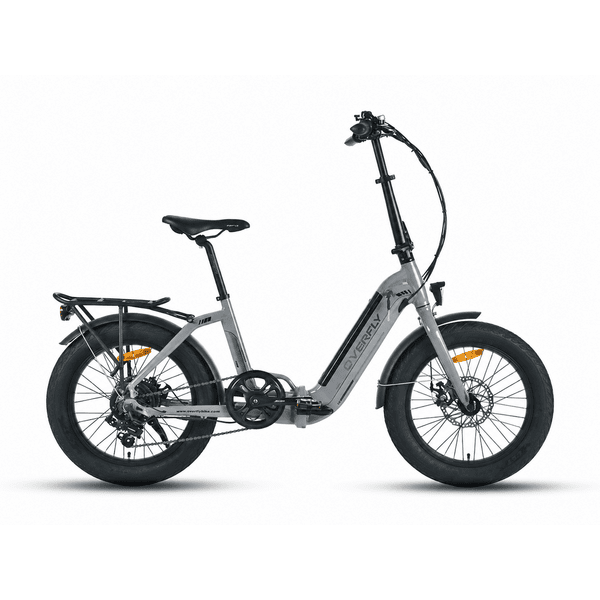 Dviratis 20" elektrinis sulankstomas Overfly Doris 250 W grey