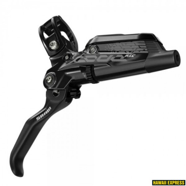 Stabdžių dalis SRAM LEVER ASSEMBLY - ALUMINUM LEVER (ASSEMBLED, NO HOSE, INCLUDES BARB & OLIVE) VERSION 2 BLACK -CODE RSC