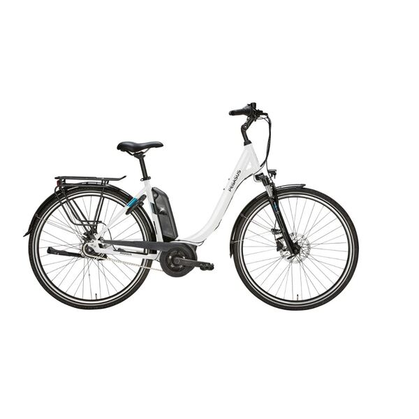 Dviratis 28" elektrinis Pegasus Ancura E8R Disc baltas 