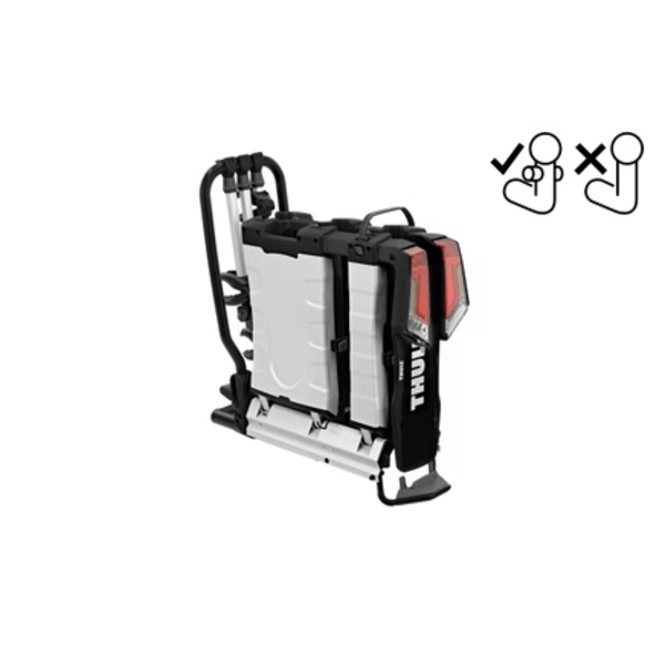 Dviračių laikiklis ant grąžulo 2vnt dvir. Thule 9655 EasyFold XT Fix