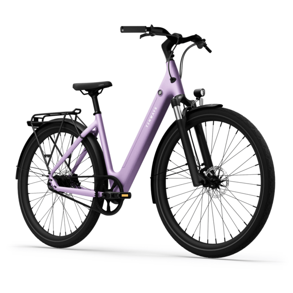 Dviratis 28" elektrinis Tenways CGO800S 374Wh unisex violetinis matinis 48cm one size