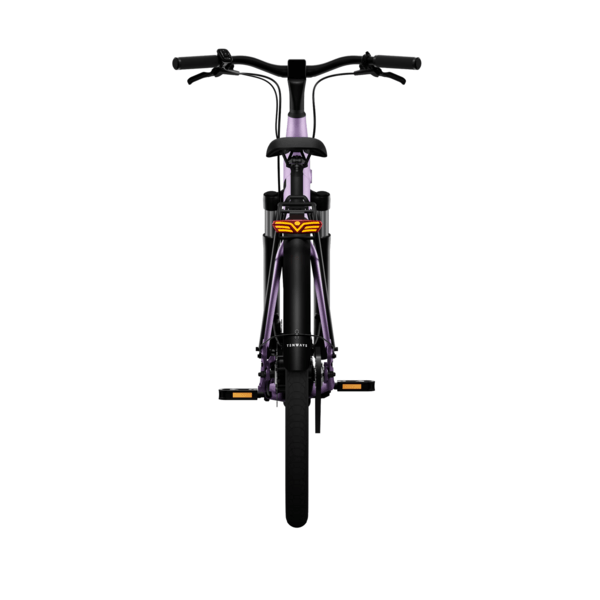Dviratis 28" elektrinis Tenways CGO800S 374Wh unisex violetinis matinis 48cm one size
