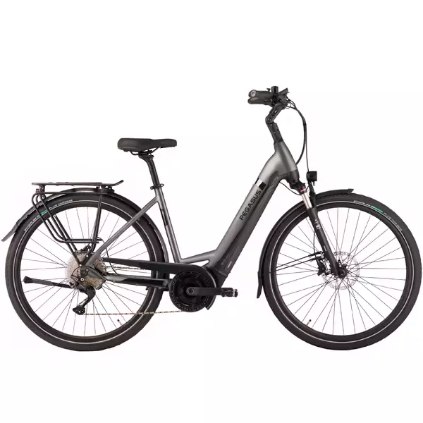 Dviratis 28" elektrinis Pegasus Strong EVO 10 wave BOSCH Sistema 500wh 10g juodas