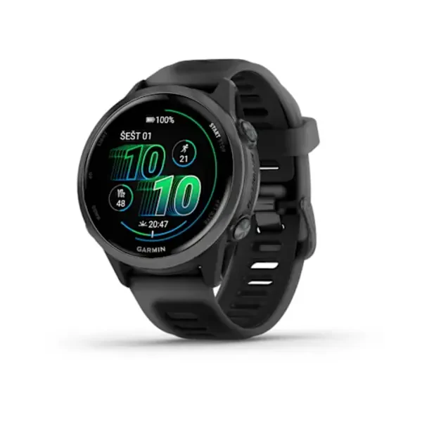 Garmin Forerunner® 570 - 42mm išmanusis laikrodis sportinis laikrodis (Pilkai melsvos spalvos)