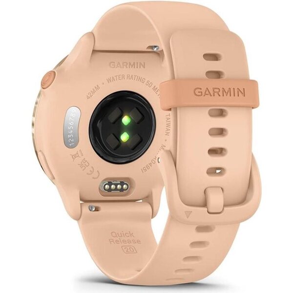Garmin v?voactive® 6 Pink Dawn/P. Dawn Metallic, WW išmanusis laikrodis 