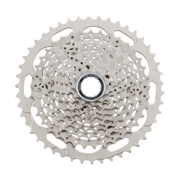 Galinis žvaigždžių blokas Shimano 10 Speed 11-46 CS-M4100-10 Deore