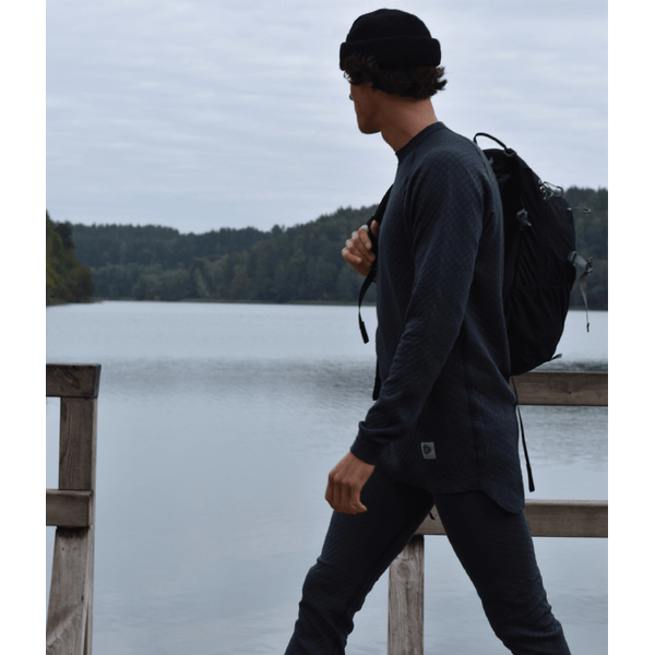 Termo kelnės Thermowave vyr. Merino 3in1 tamsiai pilkos 