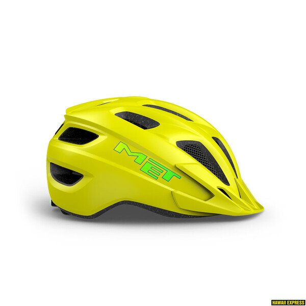 Šalmas MET CRACKERJACK Lime Matt 52-57 cm