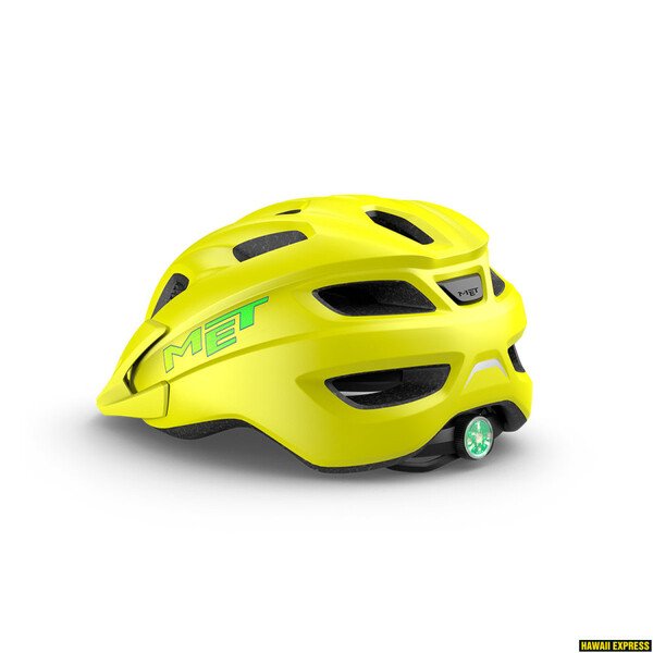 Šalmas MET CRACKERJACK Lime Matt 52-57 cm