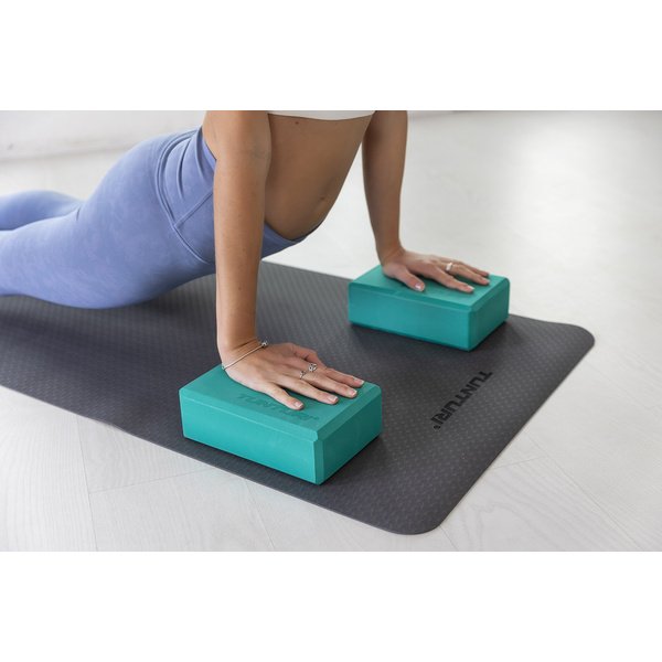 Jogos blokas TUNTURI Yoga Block, turkis