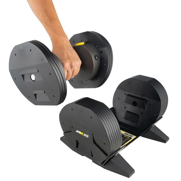 Reguliuojamas hantelis TUNTURI MX55 Hanteliai 4,5-24,9 kg