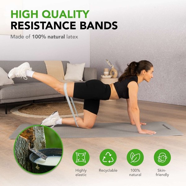 TUNTURI Mini Resistance Band Set, 5 vnt
