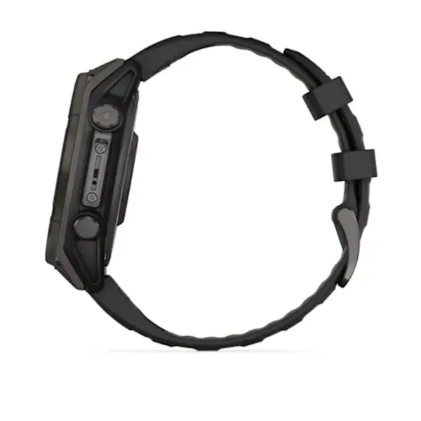 Garmin fenix 8 47mm Solar Sapphire išmanusis sportinis laikrodis (Juodos spalvos)