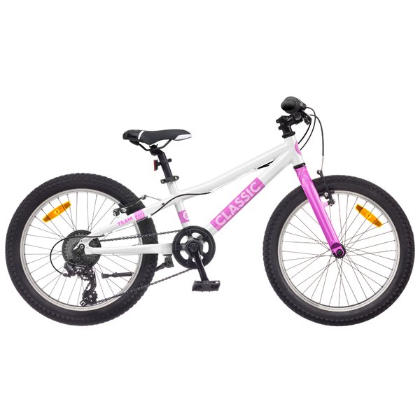 Dviratis 20  CLASSIC TEAM 20 GIRL white classic