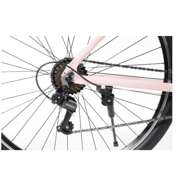 Dviratis 28"  Olpran  SALIX pilka/rožinė spalva 