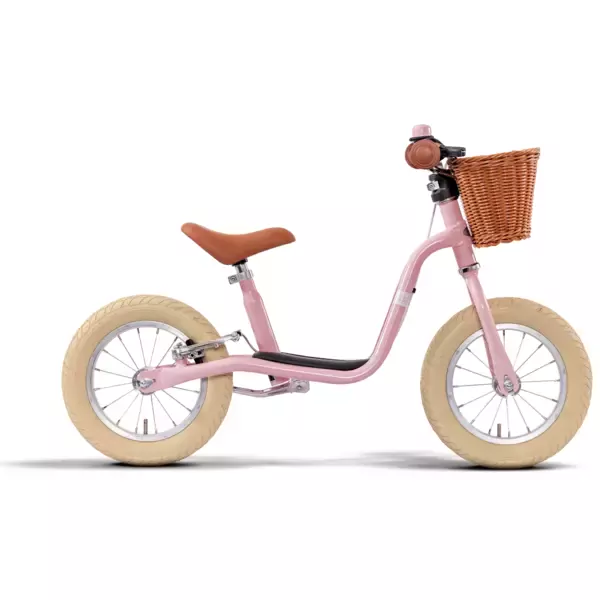 Balansinis dviratukas Puky LR XL BR CLASSIC retro rožinis