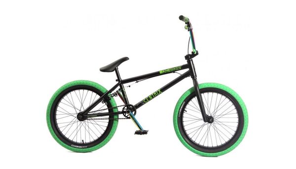 Dviratis 20" KHE BMX CENTRIX black / green 