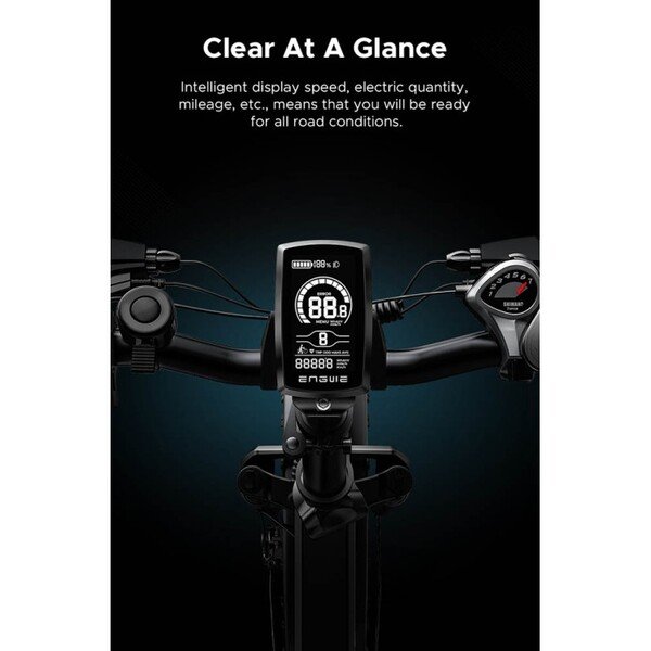 Dviratis 20" elektrinis Engwe EP-2 PRO pilkas