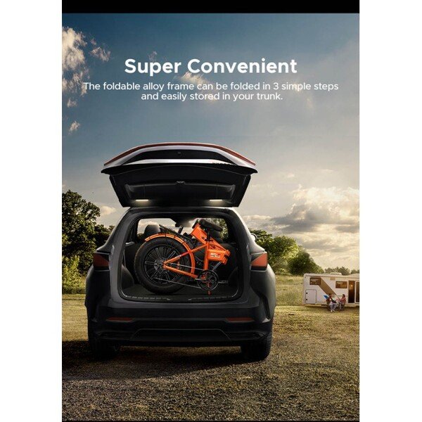 Dviratis 20" elektrinis Engwe EP-2 PRO pilkas