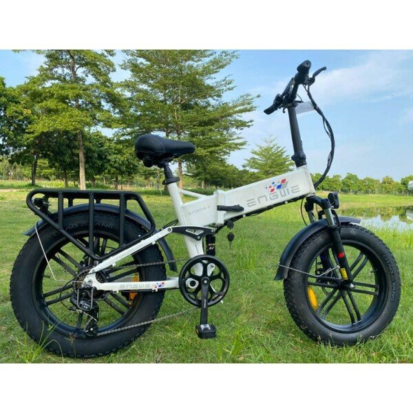 Dviratis 20  elektrinis sulankstomas Engwe Engine X 750Wh baltas