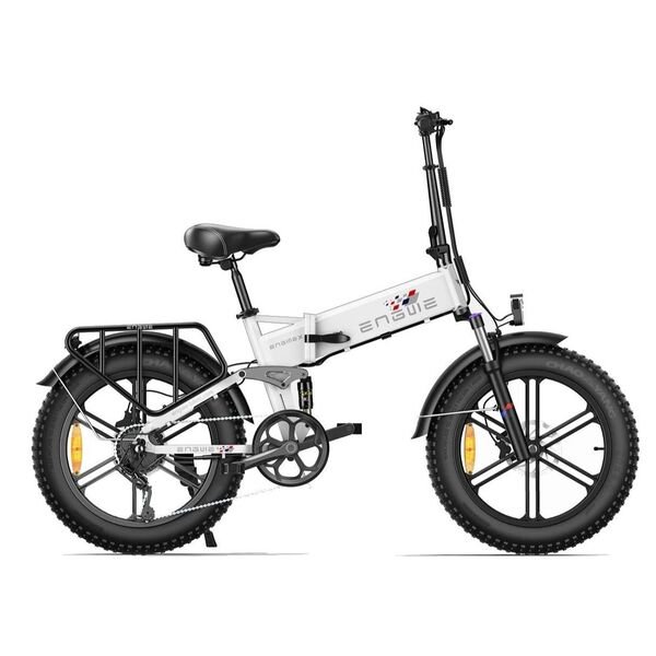 Dviratis 20" elektrinis Engwe Engine X baltas