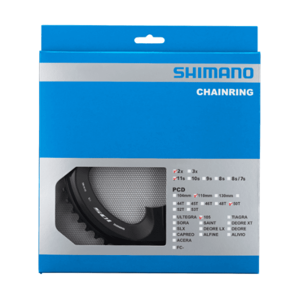 Žvaigždė Shimano 105 50T for FC-R7000(Black)
