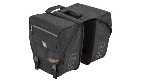 Northwind Classic Double Pannier Black/Orange