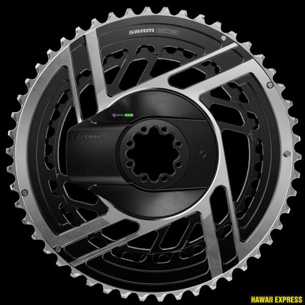 Galios matuoklis SRAM Kit DM 4633T Red AXS E1 Black/Silver (Power Meter including Chainrings, FD setup tool)