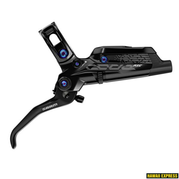 Diskiniai stabdžiai SRAM Code RSC (Reach, SwingLink, Contact) Aluminum Lever, Rainbow Hardware, Black Front 950mm Hose (Rotor/Bracket sold separately)A1