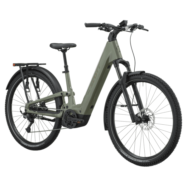 Dviratis 28" SCOTT E-VILLE 10 SUV tawny green