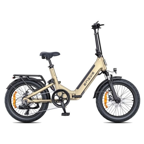 Dviratis 20" elektrinis Engwe L20 3.0 BOOST šampaninis