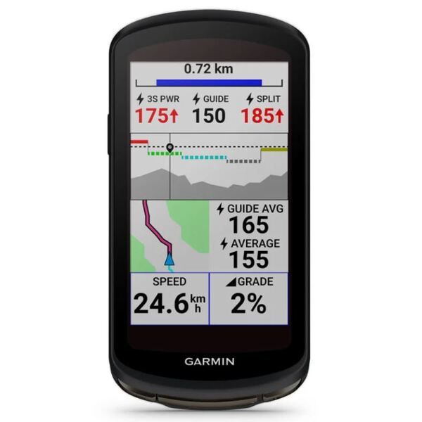 Garmin Edge® 1040 Solar GPS dviračio kompiuteris su saulės įkrovimu