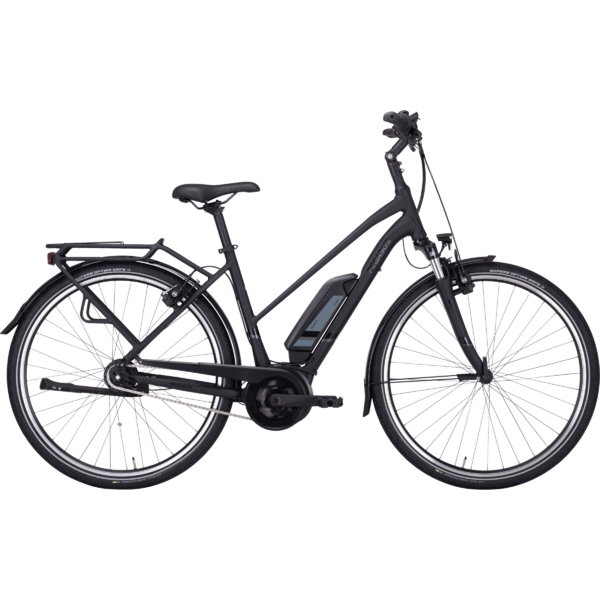 Dviratis 28" elektrinis Pegasus Solero E8R trapez BOSCH Sistema 500wh juodas 