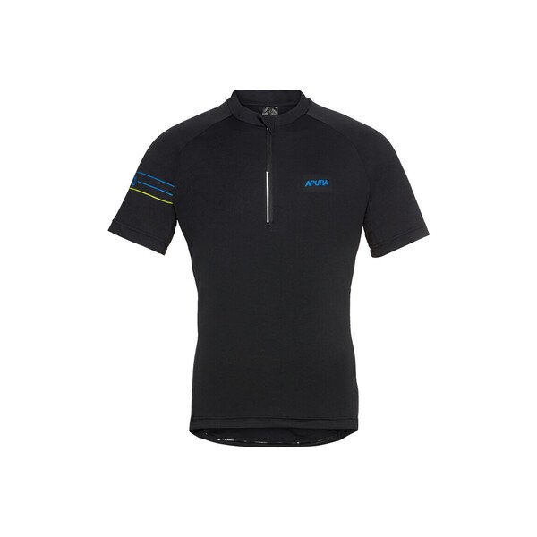 Marškinėliai vyr. trumpom rankovėm Apura Pure 3.0 juodi