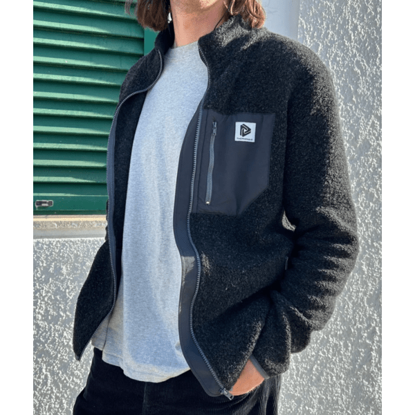 Džemperis Thermowave vyr. ReNew vilnos t.pilkas 